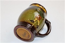 Royal Doulton Made in England Golfer Themed Small Ceramic Mug