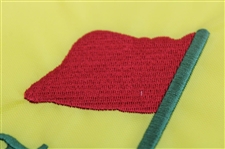Tiger Woods Signed 1997 Masters Embroidered Flag JSA ALOA