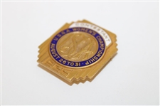 1935 USGA Women’s Amateur Championship at Interlachen Contestant Badge - Glenna Collett Win