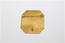 1935 USGA Women’s Amateur Championship at Interlachen Contestant Badge - Glenna Collett Win