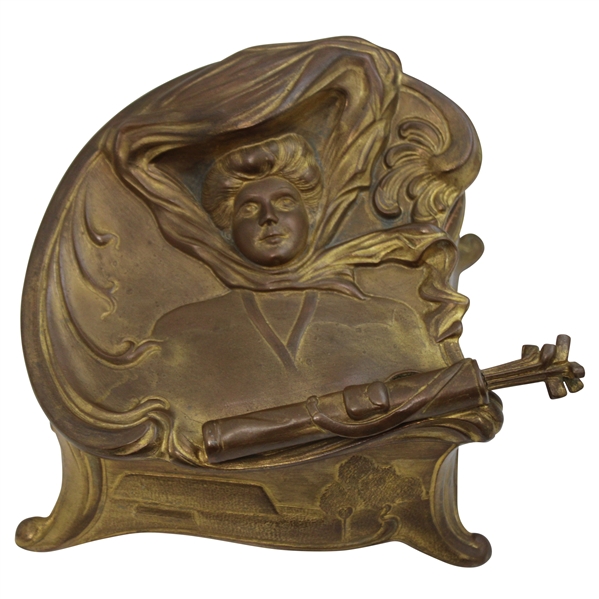 c.1910 Large Art Nouveau Ladys Jewel Box. Jennings Bros 