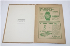 1934 South African Open & Amateur Golf Championship Official Program