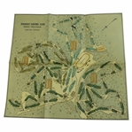 c.1920 Pinehurst Country Club Courses Layout  Map