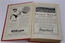 1928 American Annual Golf Guide w/Recap of Bobby Jones Wins Book
