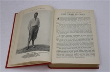 1928 American Annual Golf Guide w/Recap of Bobby Jones Wins Book