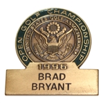 Brad Bryant’s 1996 US Open at Oakland Hills Contestant Badge