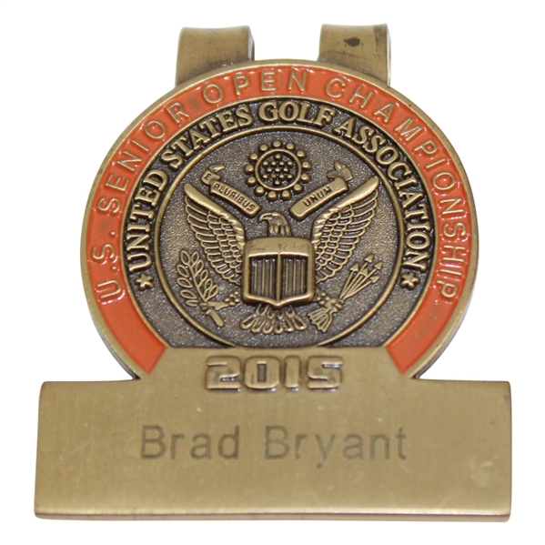Brad Bryant’s 2015 US Senior Open at Del Paso Contestant Badge