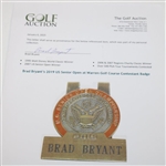 Brad Bryant’s 2019 US Senior Open at Warren Golf Course Contestant Badge