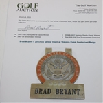 Brad Bryant’s 2023 US Senior Open at Stevens Point Contestant Badge