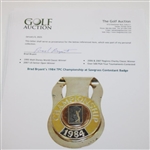 Brad Bryant’s 1984 TPC Championship at Sawgrass Contestant Badge