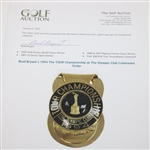 Brad Bryant’s 1994 The TOUR Championship at The Olympic Club Contestant Badge