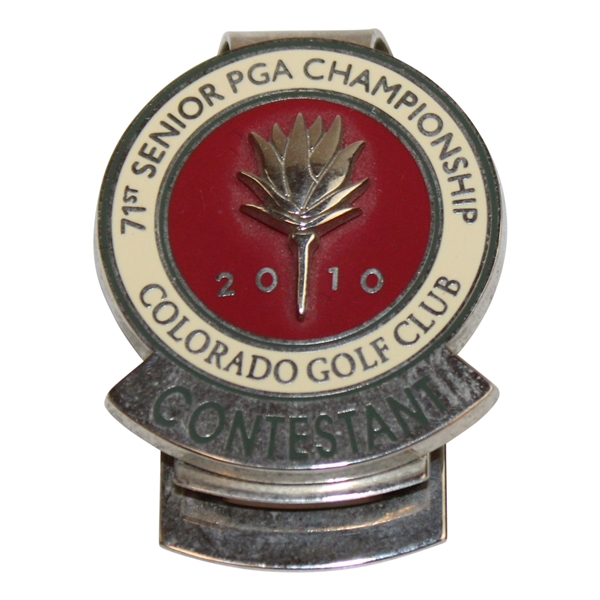 Brad Bryant’s 2010 Senior PGA Championship at Colorado Golf Club Contestant Badge