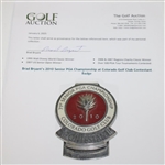 Brad Bryant’s 2010 Senior PGA Championship at Colorado Golf Club Contestant Badge