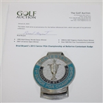 Brad Bryant’s 2013 Senior PGA Championship at Bellerive Contestant Badge