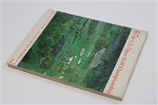 Jack Nicklaus Signed 1967 US Open at Baltusrol Official Program JSA ALOA