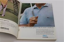 Jack Nicklaus Signed 1967 US Open at Baltusrol Official Program JSA ALOA