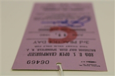 Jack Nicklaus Signed 1980 US Open at Baltusrol June 11th Practice Day Ticket #06469 JSA ALOA
