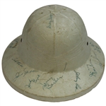 Palmer, Nicklaus, Goalby & 11 Others Signed 1963 Tournament of Champions Gallery Control Hat JSA ALOA