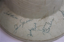Palmer, Nicklaus, Goalby & 11 Others Signed 1963 Tournament of Champions Gallery Control Hat JSA ALOA