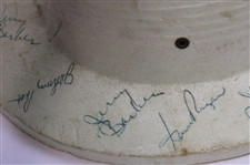 Palmer, Nicklaus, Goalby & 11 Others Signed 1963 Tournament of Champions Gallery Control Hat JSA ALOA
