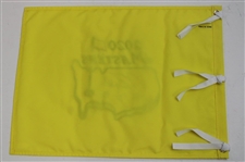 Nick Faldo Signed 2020 Masters Tournament Embroidered Flag w/Years Won JSA #CA66659