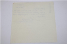 Nelson, Snead, & Sarazen Signed Handwritten Letters To Wayne Beck JSA ALOA