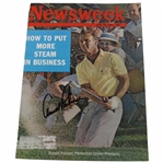 Arnold Palmer Signed Newsweek June 18, 1962 Cover Only JSA ALOA