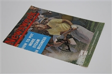 Arnold Palmer Signed Newsweek June 18, 1962 Cover Only JSA ALOA