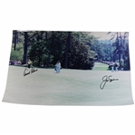 Palmer & Nicklaus Signed 11X17 Photo JSA ALOA
