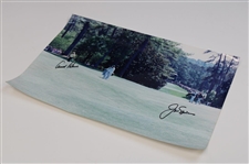 Palmer & Nicklaus Signed 11X17 Photo JSA ALOA