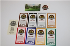 1997 US Open at Congressional Country Club Ticket Set