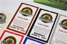 1997 US Open at Congressional Country Club Ticket Set