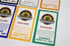 1997 US Open at Congressional Country Club Ticket Set