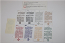 1997 US Open at Congressional Country Club Ticket Set