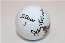 Peter Thomson Signed Royal Lytham & St. Annes Logo Titleist 3 Golf Ball JSA ALOA
