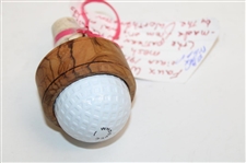 Faux Whoopee Mesh Golf Ball Circa 1915