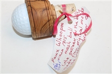 Faux Whoopee Mesh Golf Ball Circa 1915