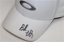Bubba Watson Signed White Oakley Hat JSA ALOA