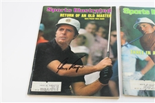 Gary Player Signed 1974 & 1978 Sports Illustrated Magazines JSA ALOA