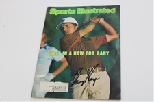 Gary Player Signed 1974 & 1978 Sports Illustrated Magazines JSA ALOA