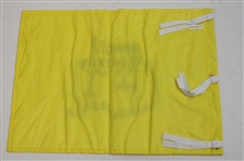 Trevor Immelman Signed 2008 Masters Tournament Embroidered Flag JSA ALOA
