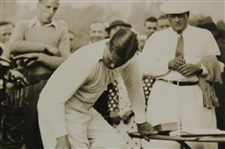 1930 Bobby Jones 'Finishes Grand Slam at the U.S. Amateur' Merion Important Photo