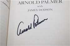 Arnold Palmer Signed 1st Paperback Ed. 'A Golfers Life' JSA ALOA