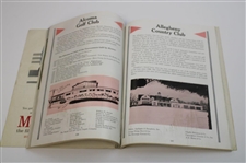 1962 US Open Oakmont Country Club Program Jack Nicklaus Arnold Palmer