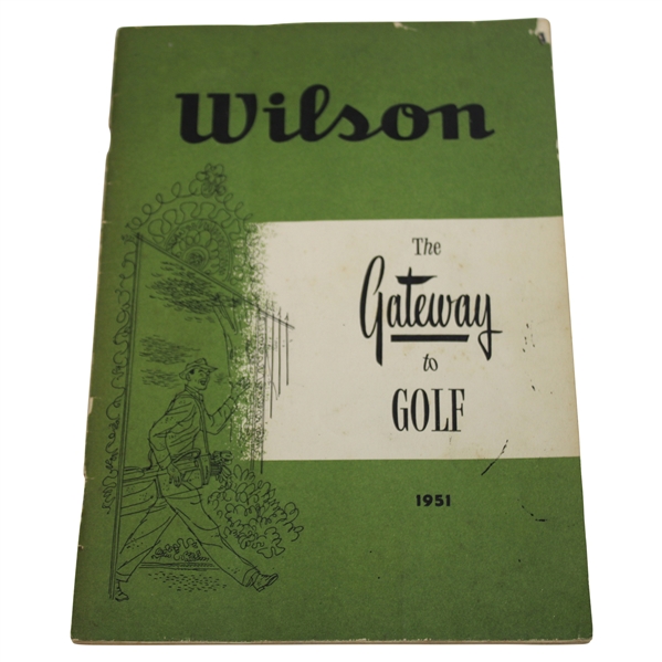 1951 Wilson Golf Catalog 