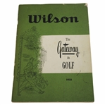 1951 Wilson Golf Catalog 