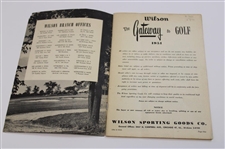 1951 Wilson Golf Catalog 