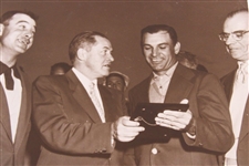 Ben Hogan, Bobby Jones, Riegel and 1951 Masters Tournament Trophy Ceremony Presentation Photo