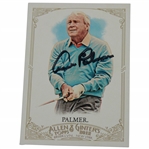 Arnold Palmer Signed 2012 Topps Allen and Ginter Golf Card JSA #P57615