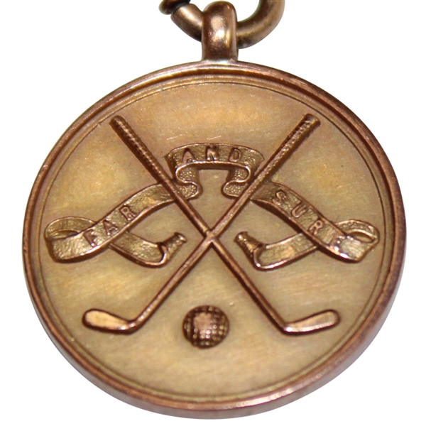 1913 M.P.G.A. First Consolation 9kt Gold Medal